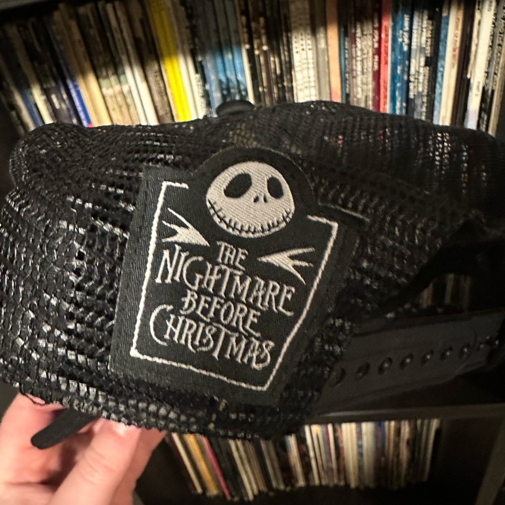Nightmare Before Christmas Trucker SnapBack Hat - Picture 4 of 5